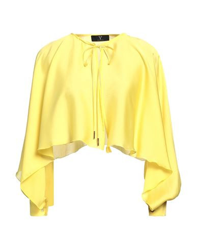 Feleppa Woman Cape Yellow Size ONESIZE Polyester | YOOX (US)
