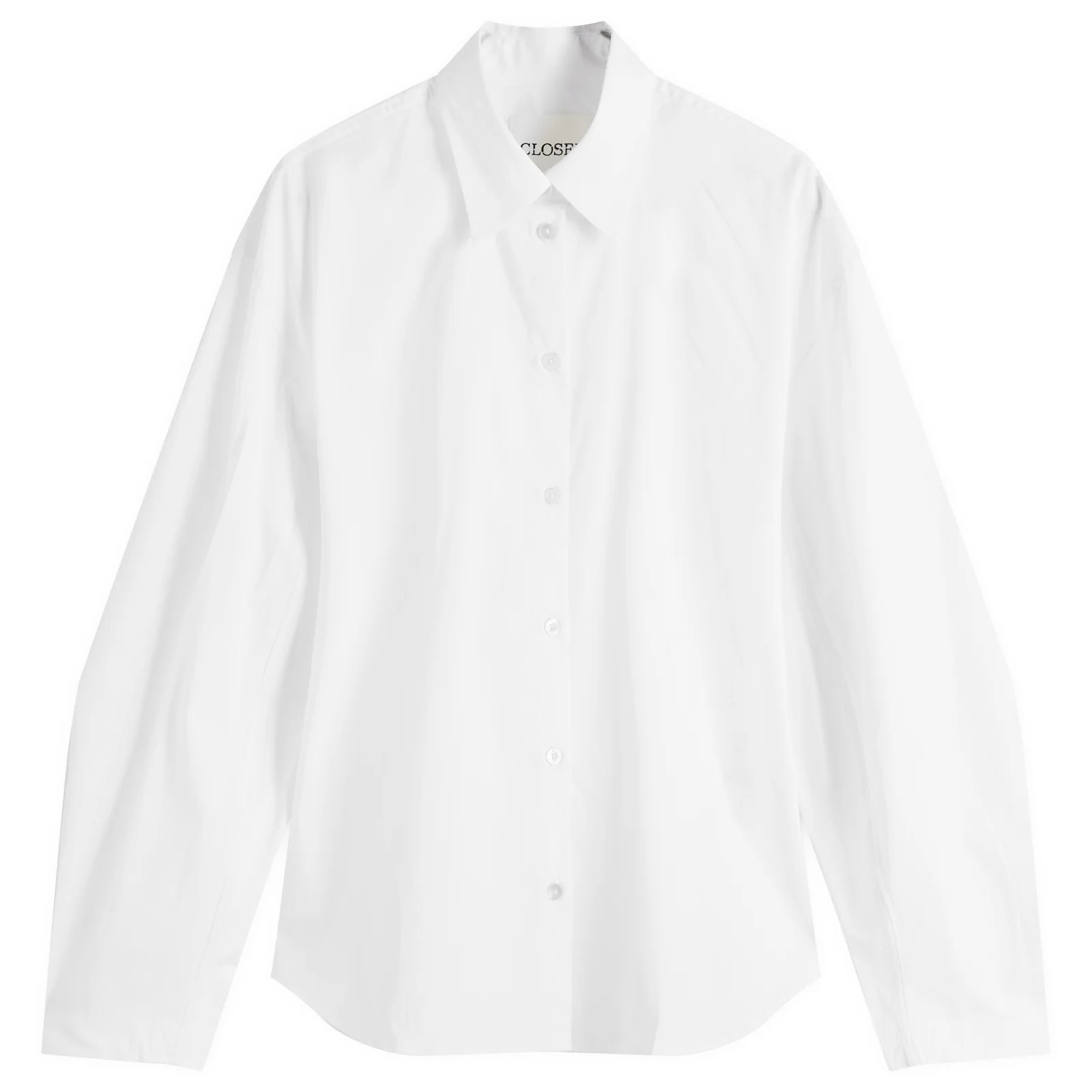 Closed Women's Pleated Sleeve Shirt White | END. Clothing