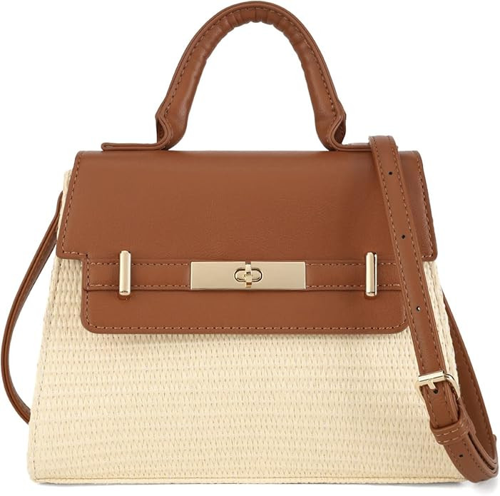 Small Cross Body Bag, Designer Crossbody Purses for Women, Versatile Summer Handbag with Top Hand... | Amazon (US)