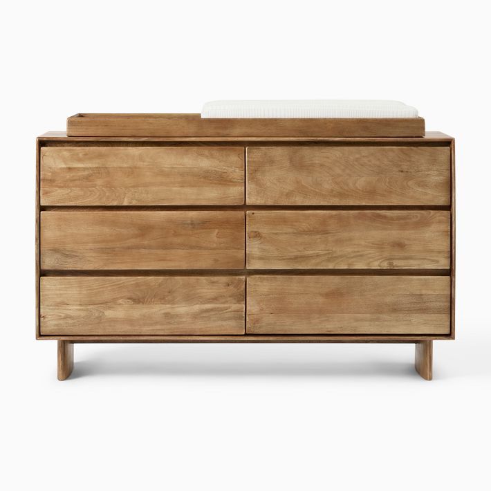 Anton 6-Drawer Changing Table (62") | West Elm (US)