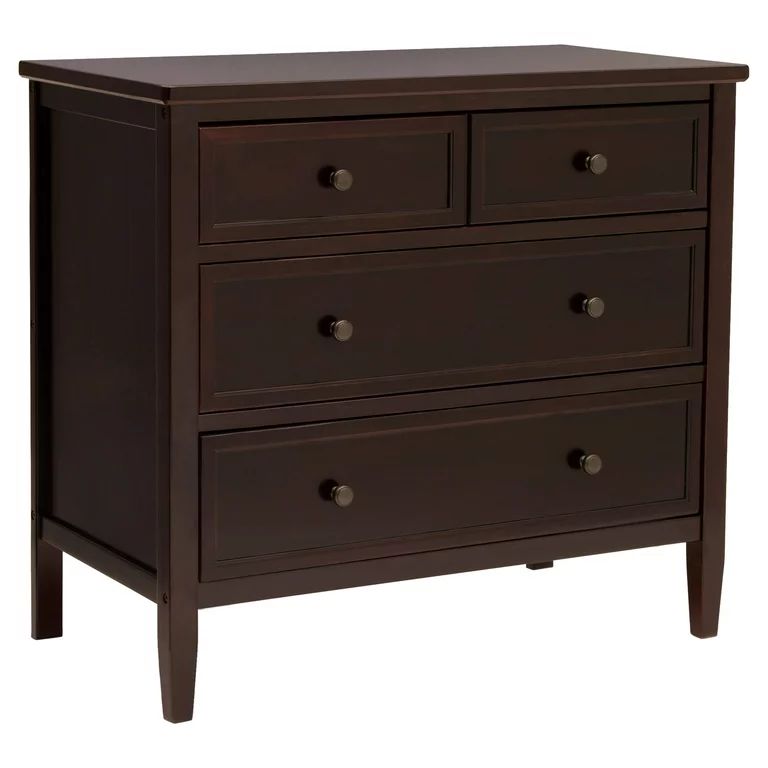 Delta Children Epic 3-Drawer Dresser, Greenguard Gold Certified, Walnut Espresso | Walmart (US)