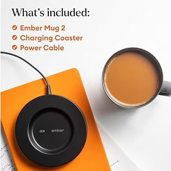 Ember Temperature Control Smart Mug 2, 10 Oz, App-Controlled Heated Coffee Mug with 80 Min Batter... | Amazon (US)