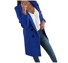 Trench Coats for Women Fashion Fall Winter Clothes Ladies Dressy Casual Plus Size Lightweight Ove... | Amazon (US)