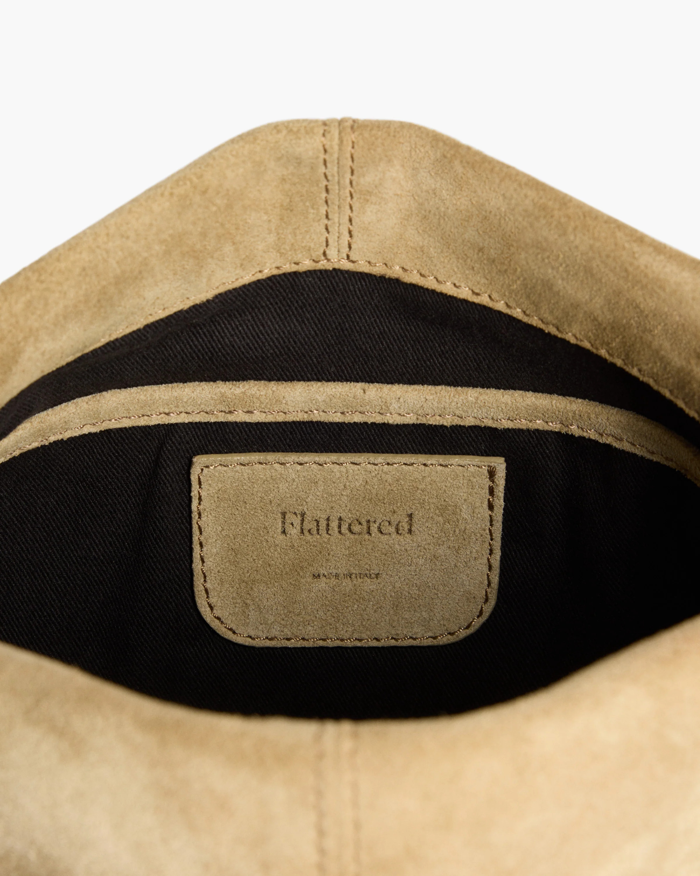 Clay Clutch Suede Sand Bag | Flattered