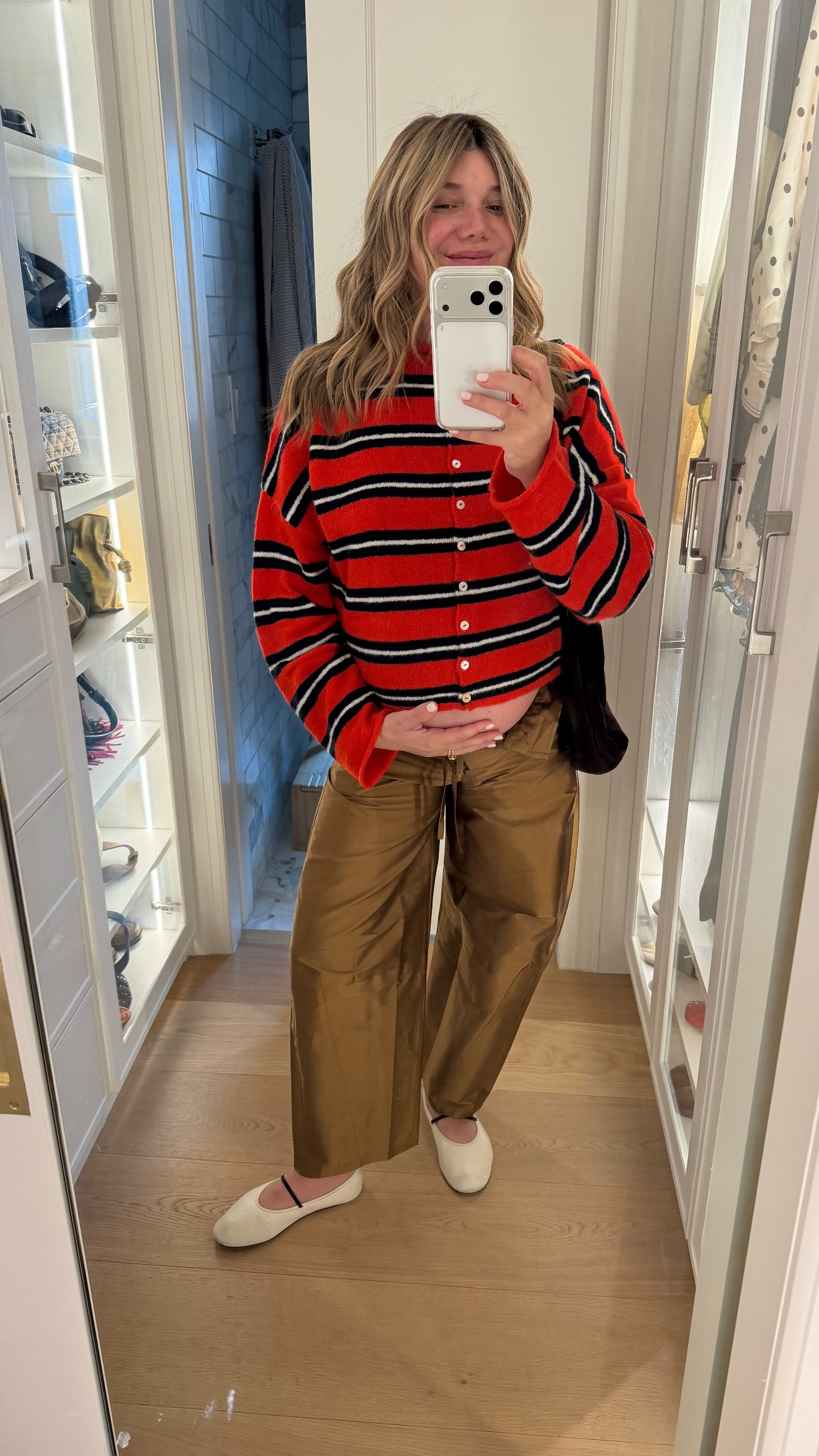 Bump OOTD! My sweater is under $60! 

 #LTKootd #LTKmomlife #LTKBump