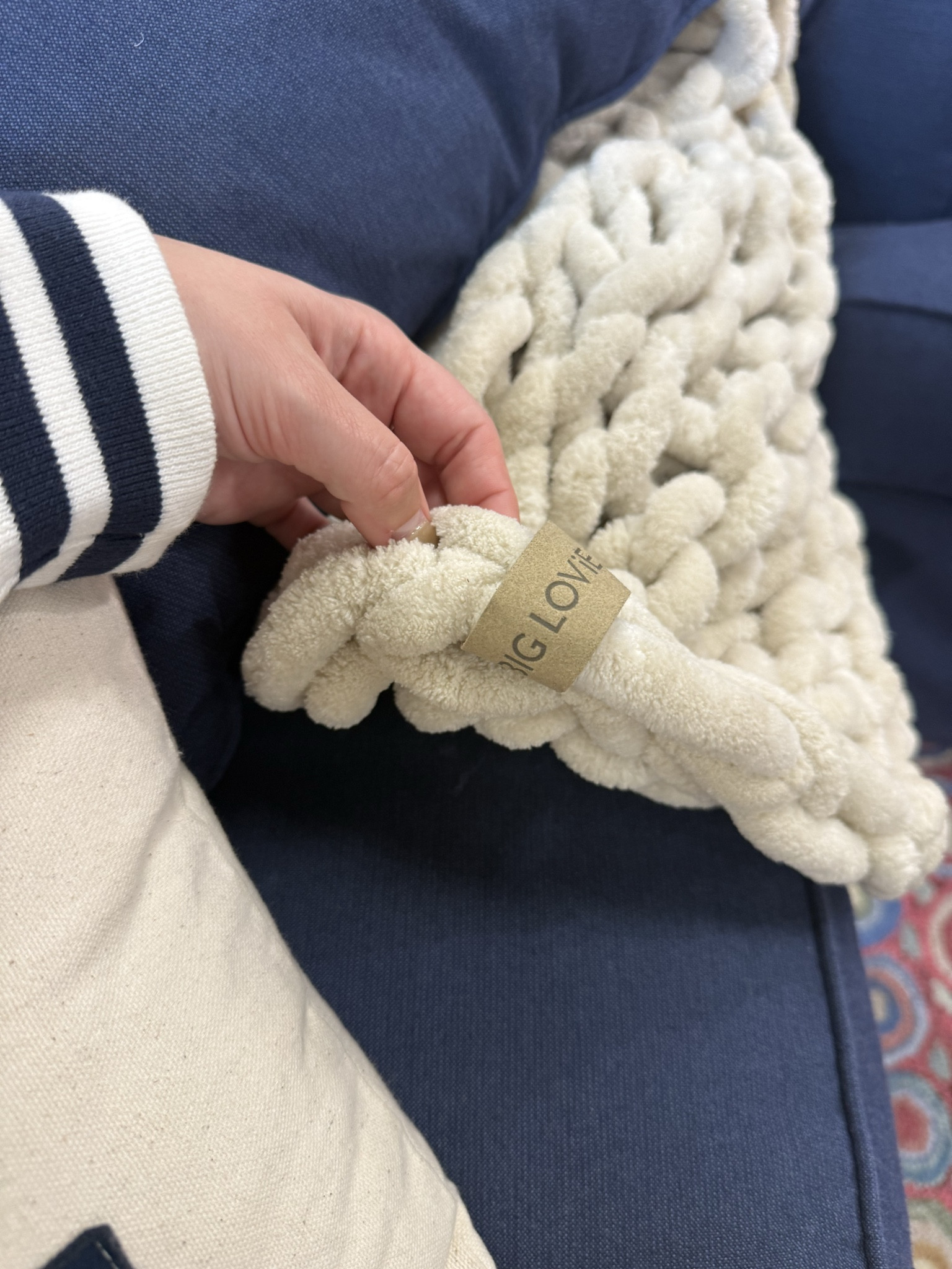 How cozy is this blanket from Big Love?

#LTKselfcare #LTKHome #LTKPetite