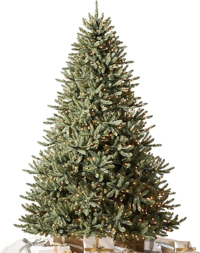 Balsam Hill 6ft Pre-Lit Classic Blue Spruce - Artificial Christmas Tree with 1,664+ Tips, 600 Cle... | Amazon (US)
