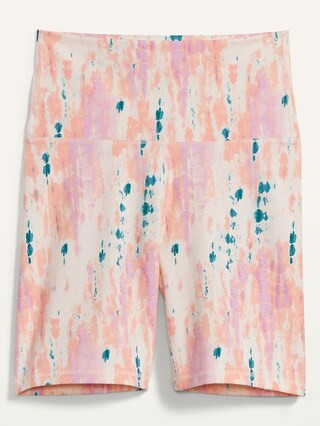 Extra High-Waisted Balance Biker Shorts for Women -- 8-inch inseam | Old Navy (US)