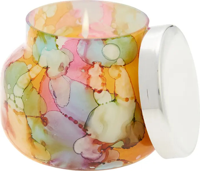 Capri Blue Volcano Rainbow Watercolor Jar Candle | Nordstrom | Nordstrom