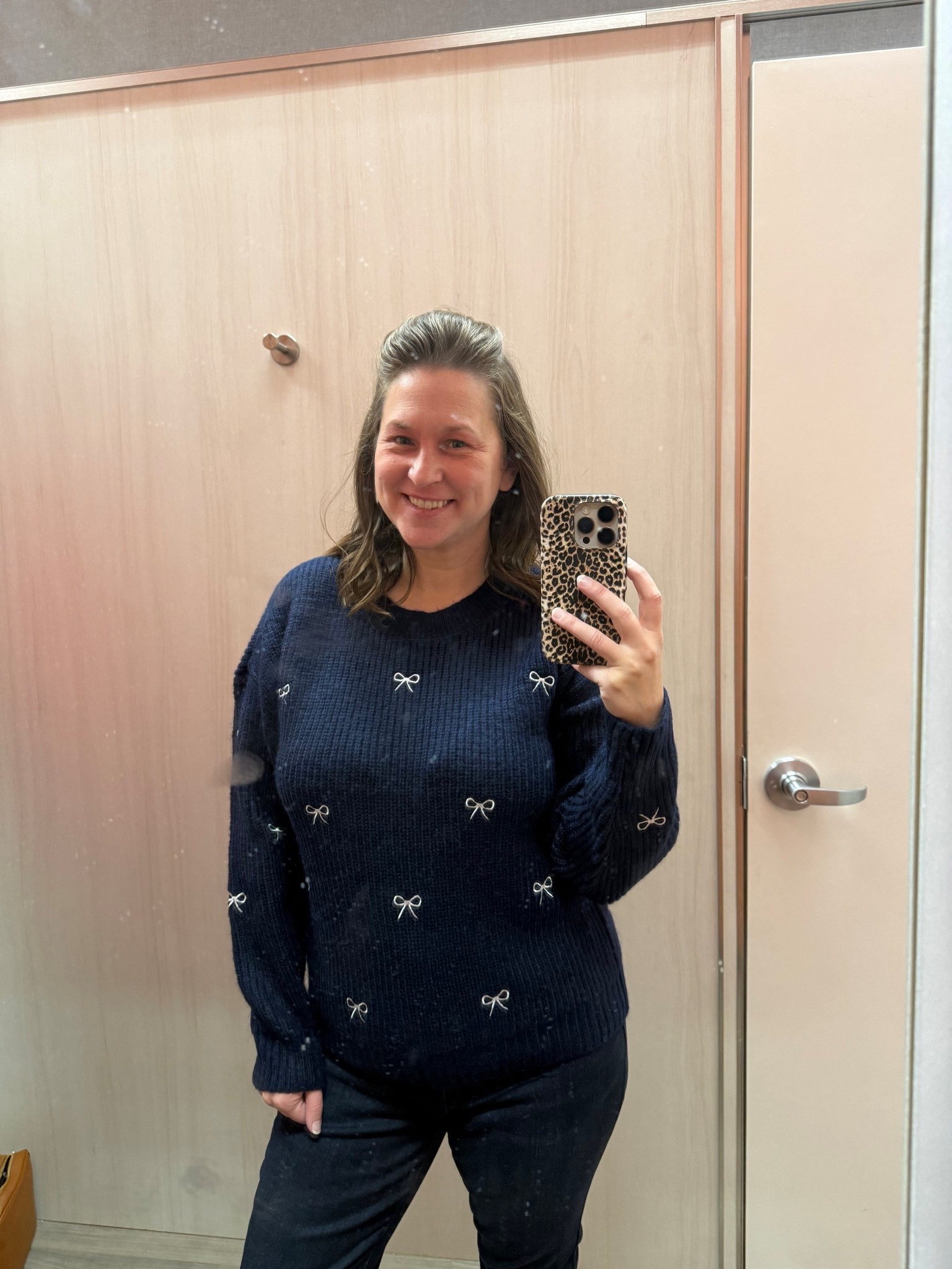 Fit details:
- sweater: medium 
- jeans: 12

#LTKStyleTip #LTKHoliday #LTKSeasonal