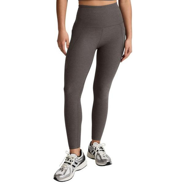 Women's Beyond Yoga Out of Pocket High Waisted Midi Leggings XLarge True Gray Heather | Scheels Sports