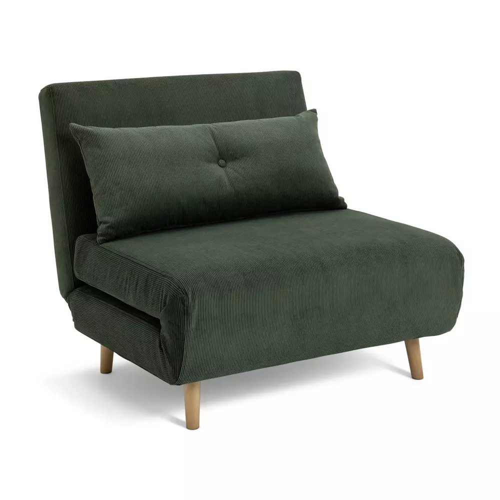 Habitat Roma Single Fabric Chairbed - Green | Habitat UK
