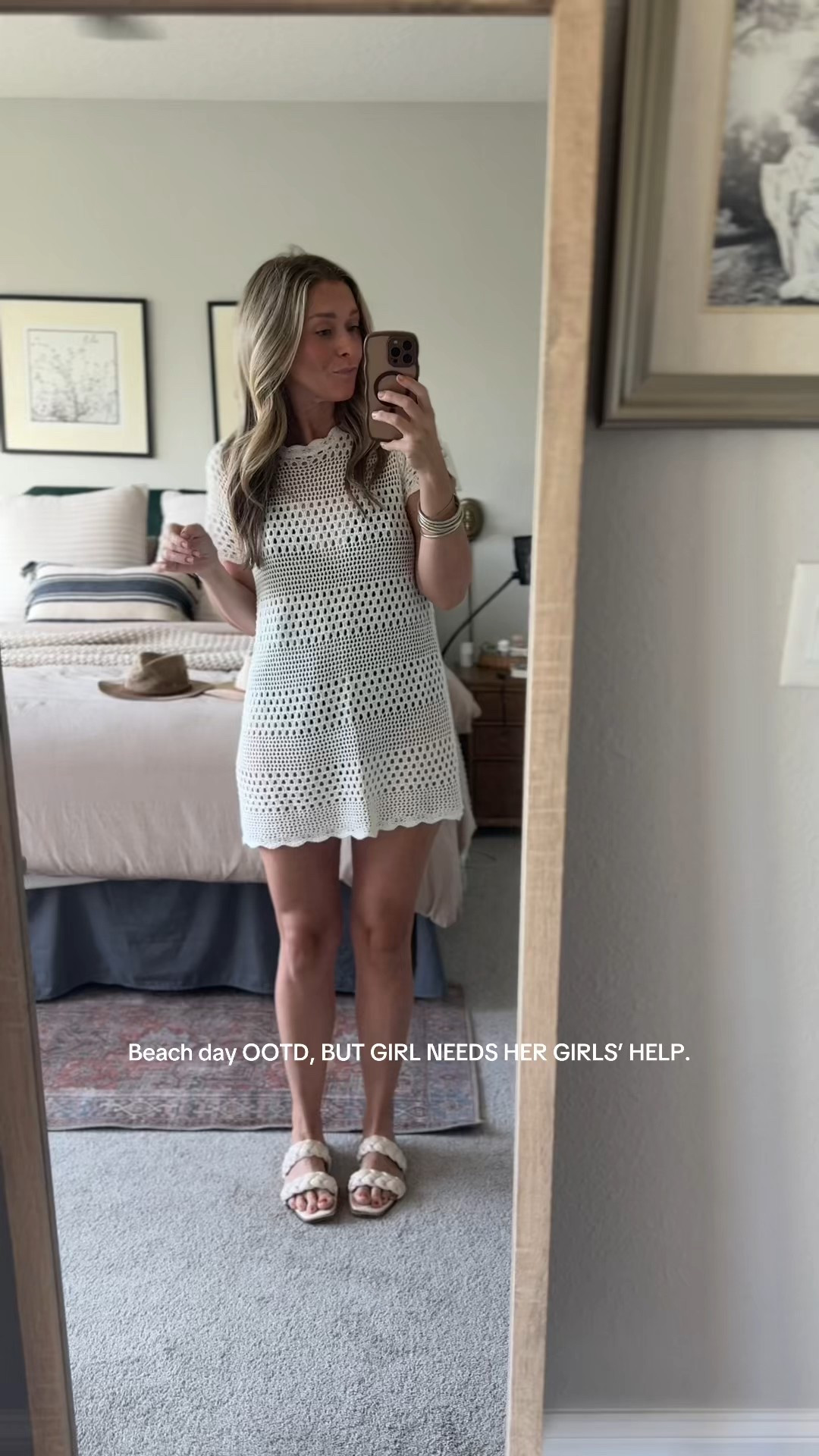 Beach outfit with kids!