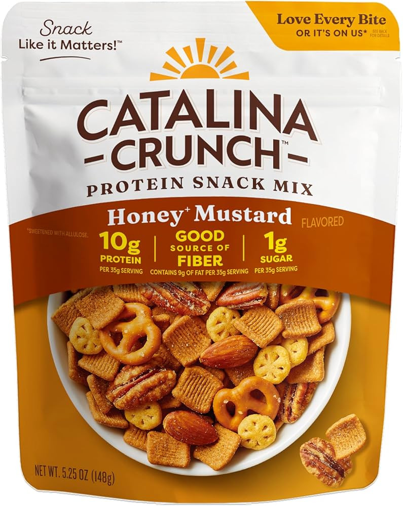Catalina Crunch Protein Snack Mix - 10g Protein, 1g Sugar per Serving - Good Source of Fiber, Glu... | Amazon (US)