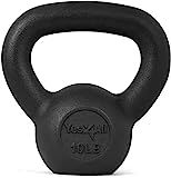 Yes4All Adjustable Kettlebell Weight/Solid Cast Iron Kettlebell Weight/Cast Iron Rubber Base Weig... | Amazon (US)