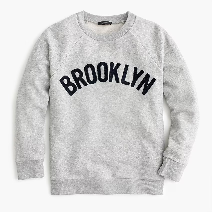 "Brooklyn" pullover sweatshirt | J. Crew US