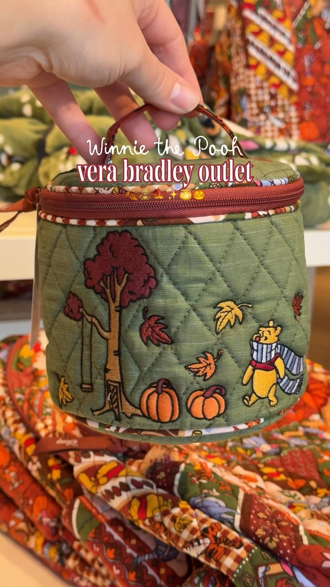the sweetest little fall collection 🍯🍂🤎 winnie the pooh + vera bradley is giving cozy autumn days, pumpkin patch vibes, and all the nostalgic disney magic ✨

Vera Bradley Winnie the Pooh, Winnie the Pooh fall collection, Disney fall accessories, Disney bags, Pooh Bear, fall Disney finds, Disney autumn style, Vera Bradley Disney, Winnie the Pooh bag, Disney gift ideas, cozy fall accessories, Disney lover gifts, fall fashion, Disney shopping, Winnie the Pooh merch

#LTKSeasonal
