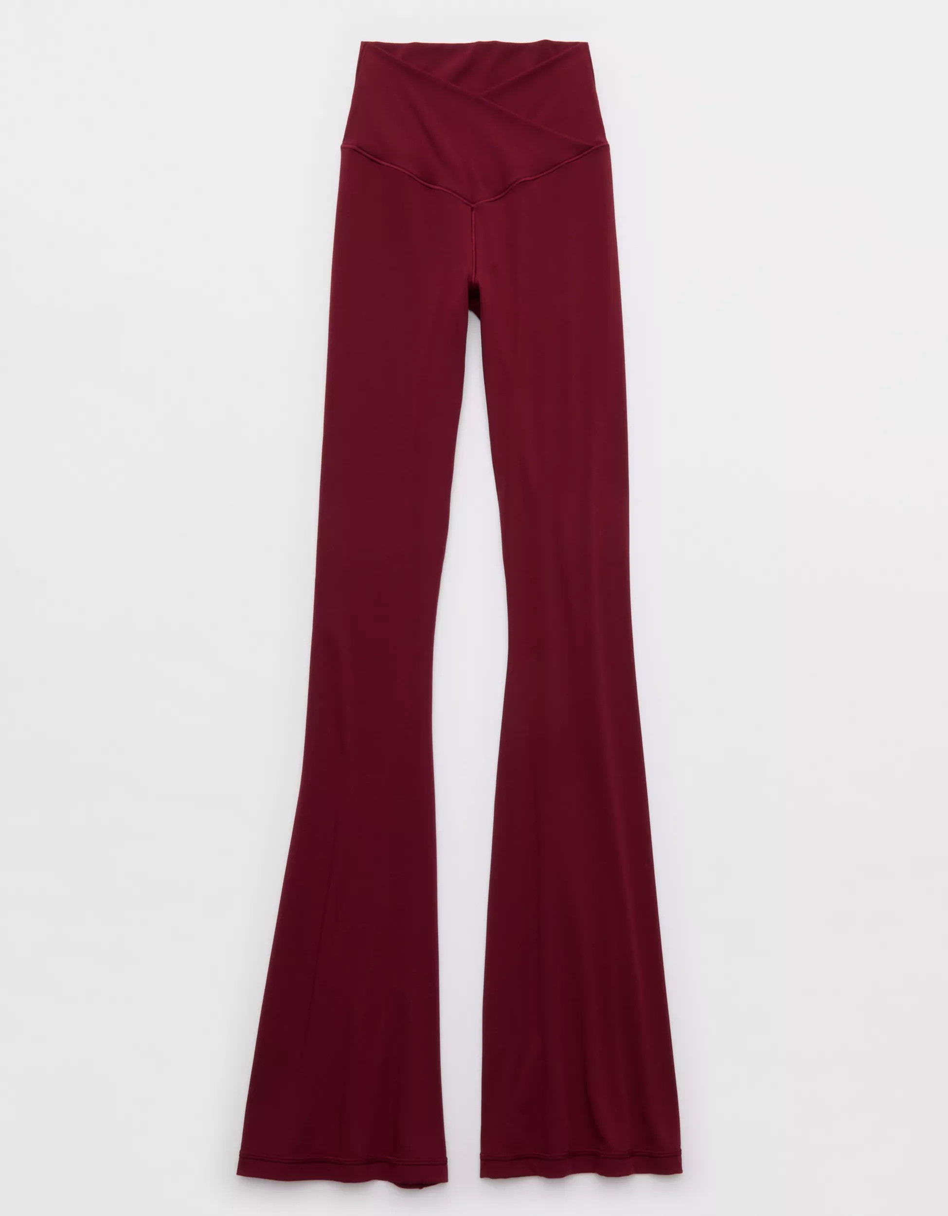 OFFLINE By Aerie Real Me High Waisted Crossover Flare Legging | Aerie