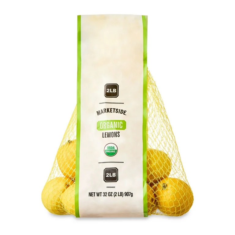 Fresh Organic Lemons, 2 lb Bag | Walmart (US)