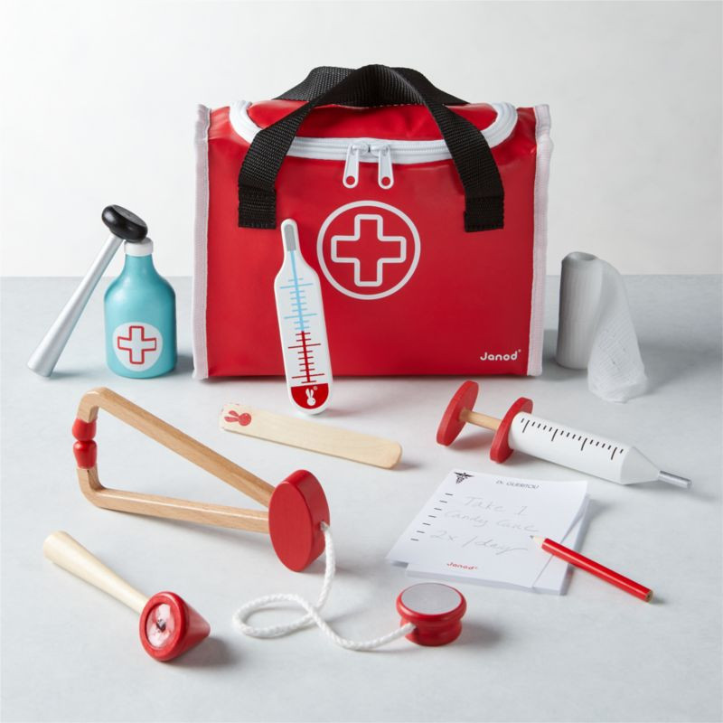 Janod Doctor's Suitcase | Crate and Barrel | Crate & Barrel