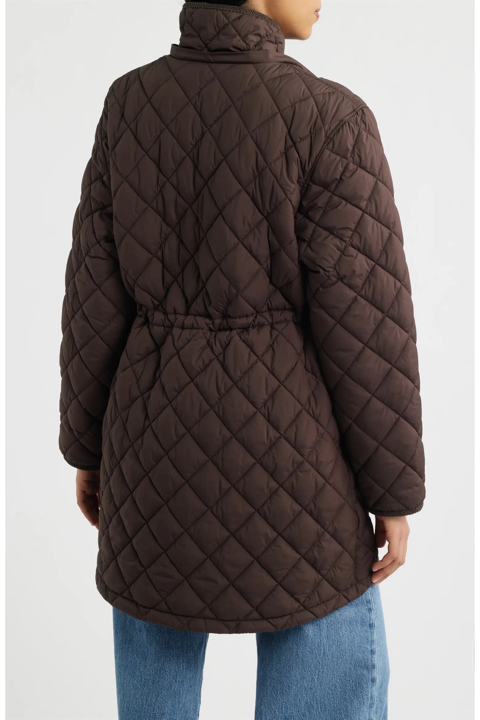 Diamond Quilted Hooded Puffer Coat (Women) | Nordstrom | Nordstrom