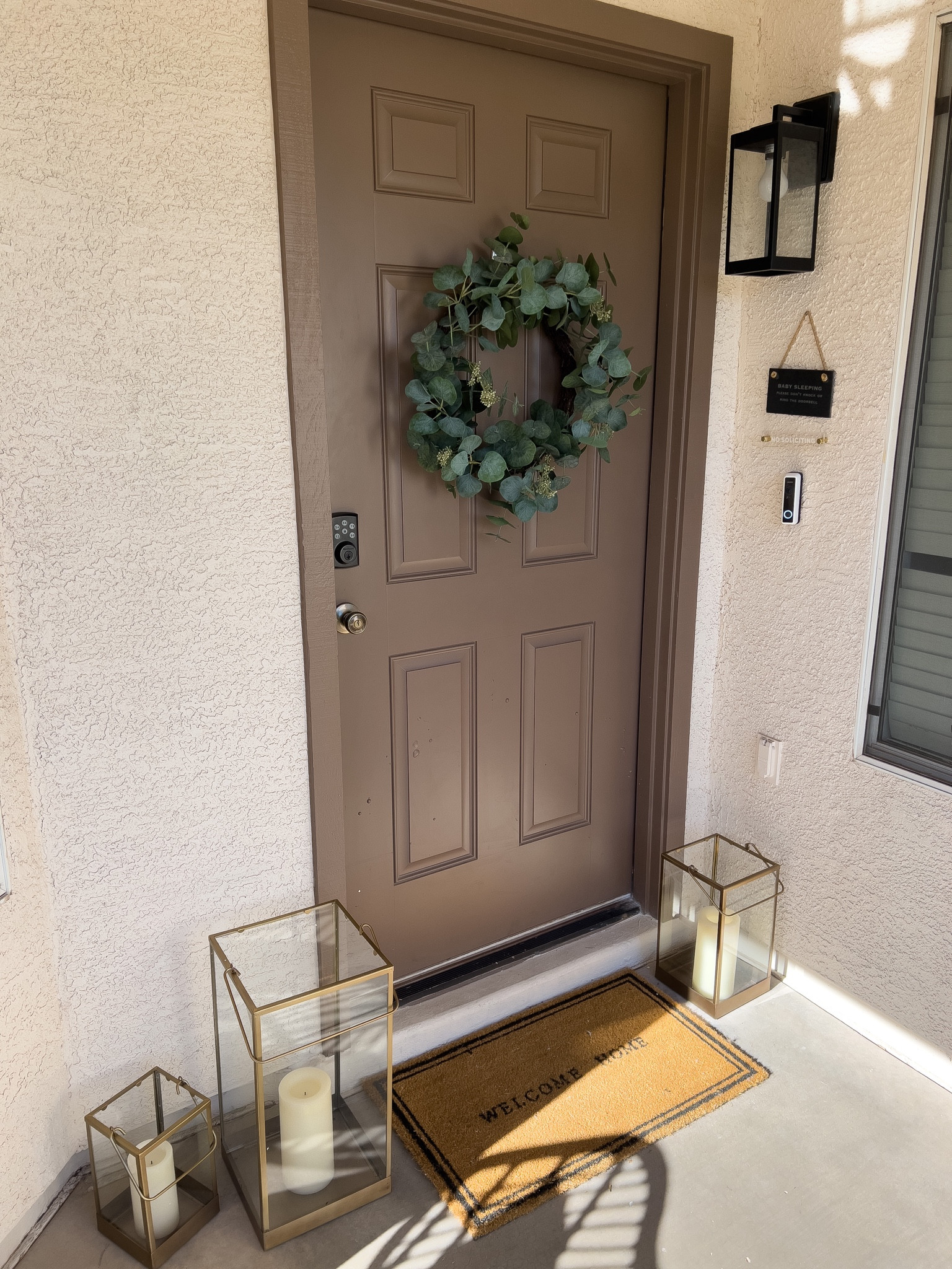 New target spring decor 🌸 going to add some pots & flowers but already love this so far! It was so boring out here! 

#LTKunder100 #LTKSeasonal #LTKhome