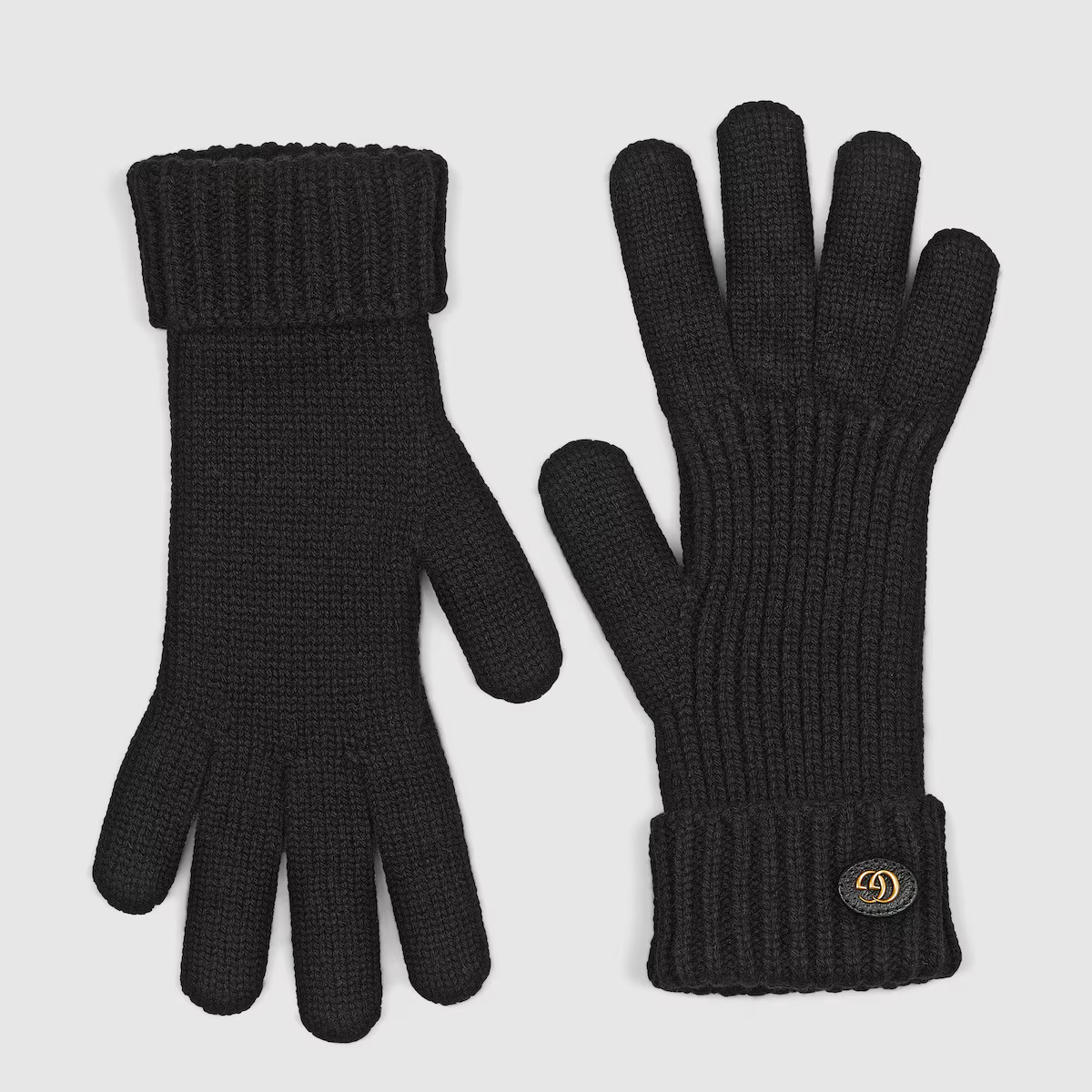 Gucci - Wool cashmere gloves with Double G | Gucci (US)