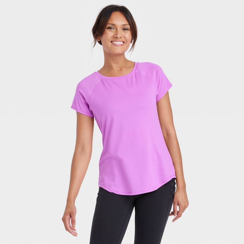 Women's Essential Crewneck Short Sleeve T-Shirt - All in Motion™ | Target