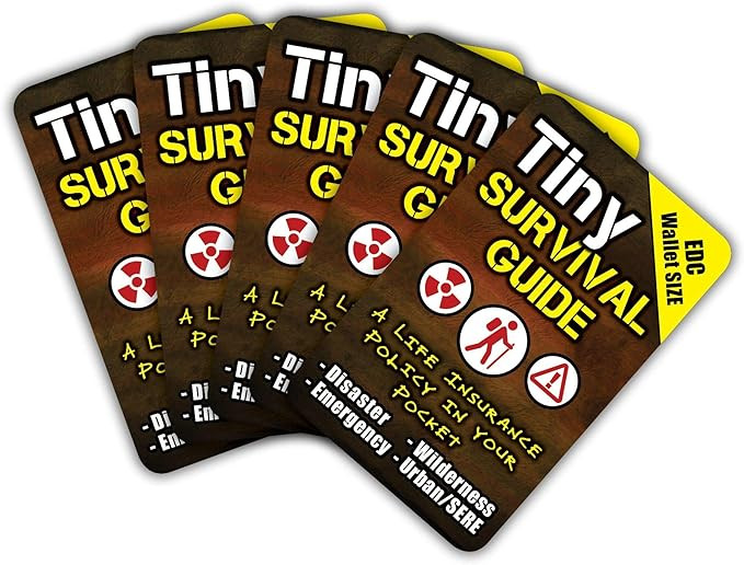 Tiny Survival Guide: A Life Insurance Policy in Your Pocket - The Ultimate “Survive Anything”... | Amazon (US)