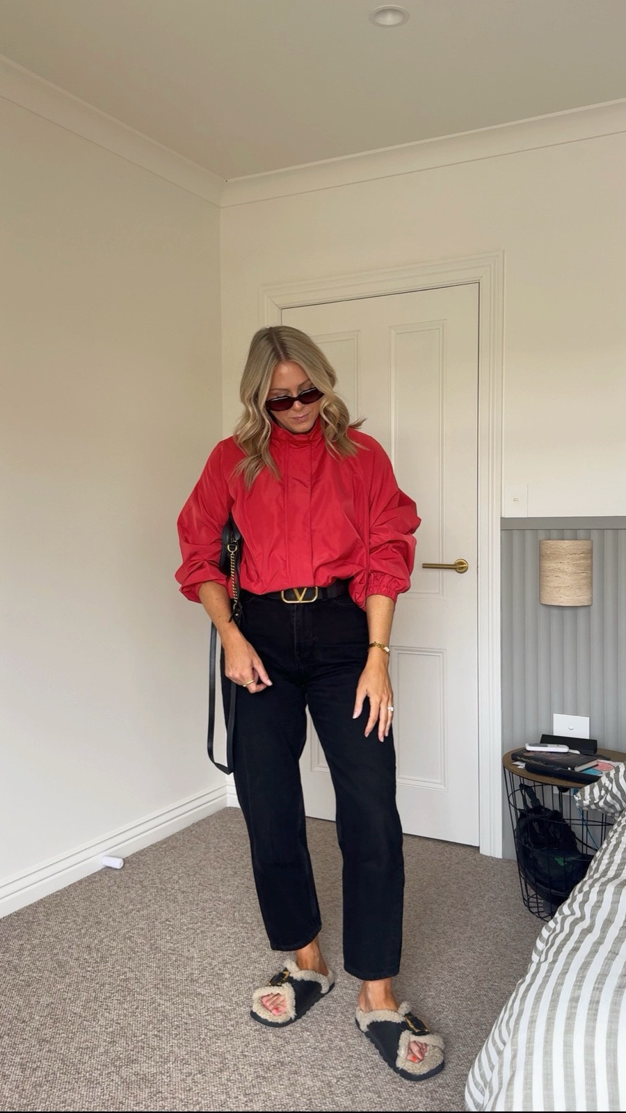 Barrel leg jeans and a bomber jacket - a fab casual outfit for a cool day. The bomber is sold out but I’ll link some similar - I’m in a 12 in the jeans x

#LTKautumn #LTKstyletip #LTKaustralia