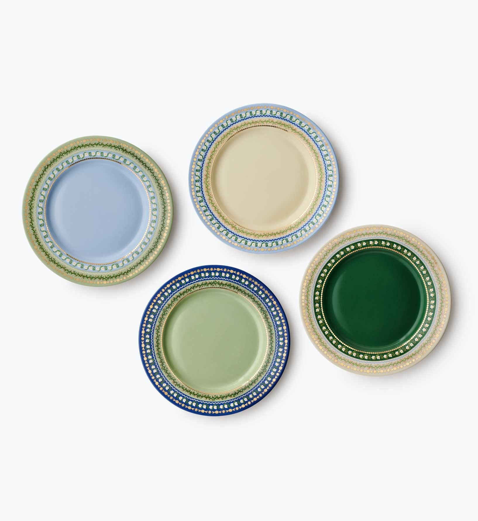 Porcelain Dessert Plate Set | Rifle Paper Co.