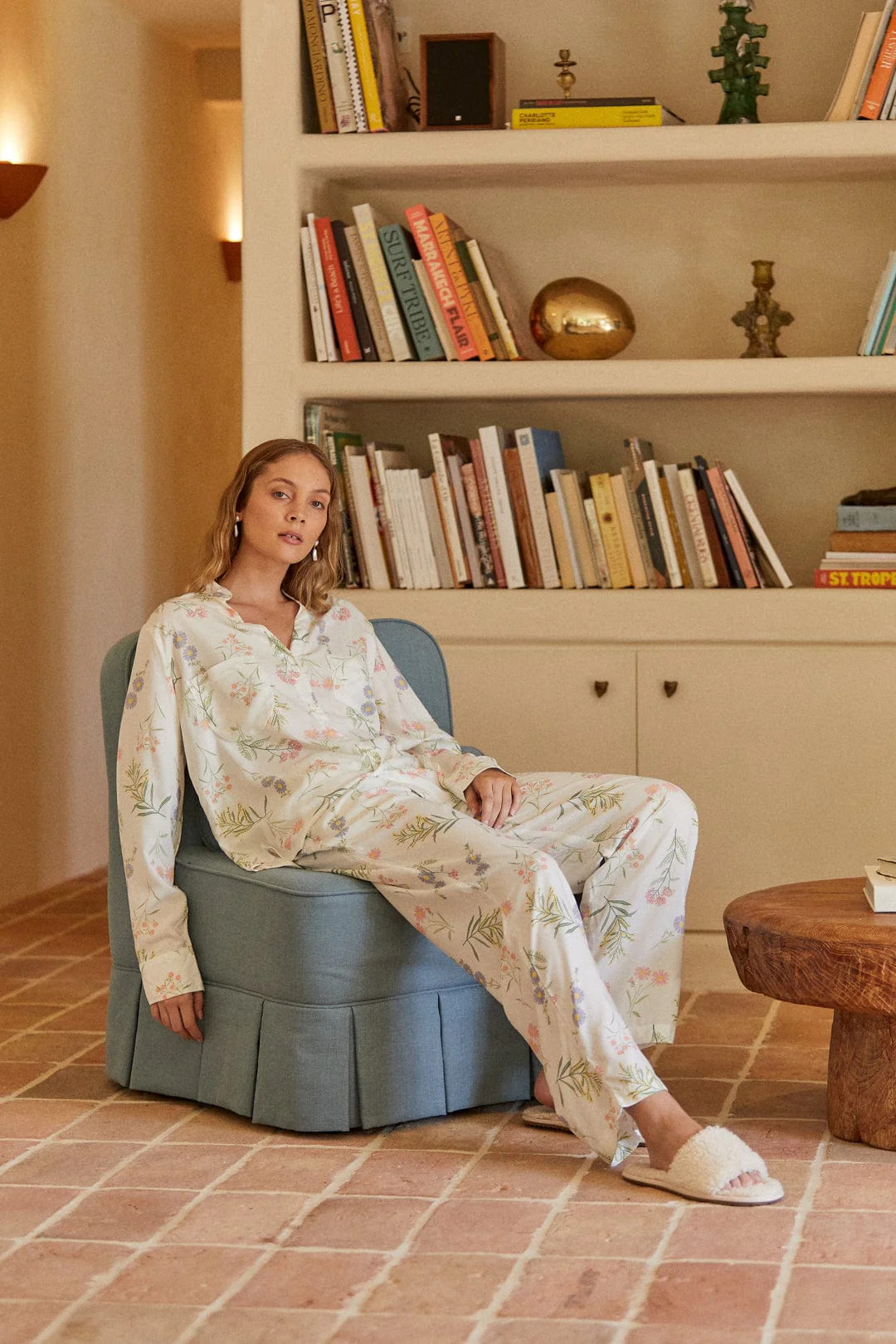 Maggie Pajama Set - Long - Wild Flower | Piyama US