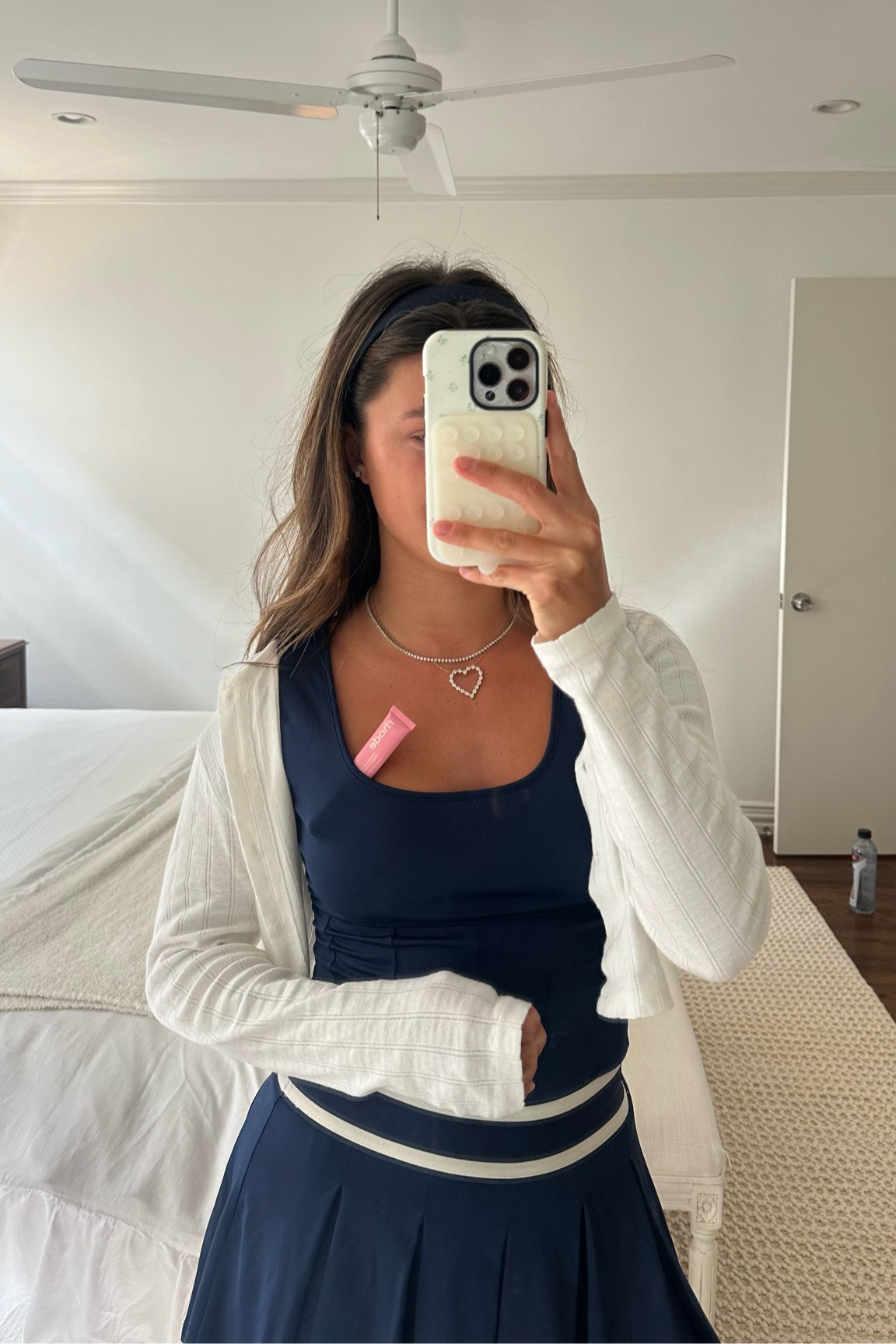 coffee run outfit details 🫖🫐🎀

top and shirt xs