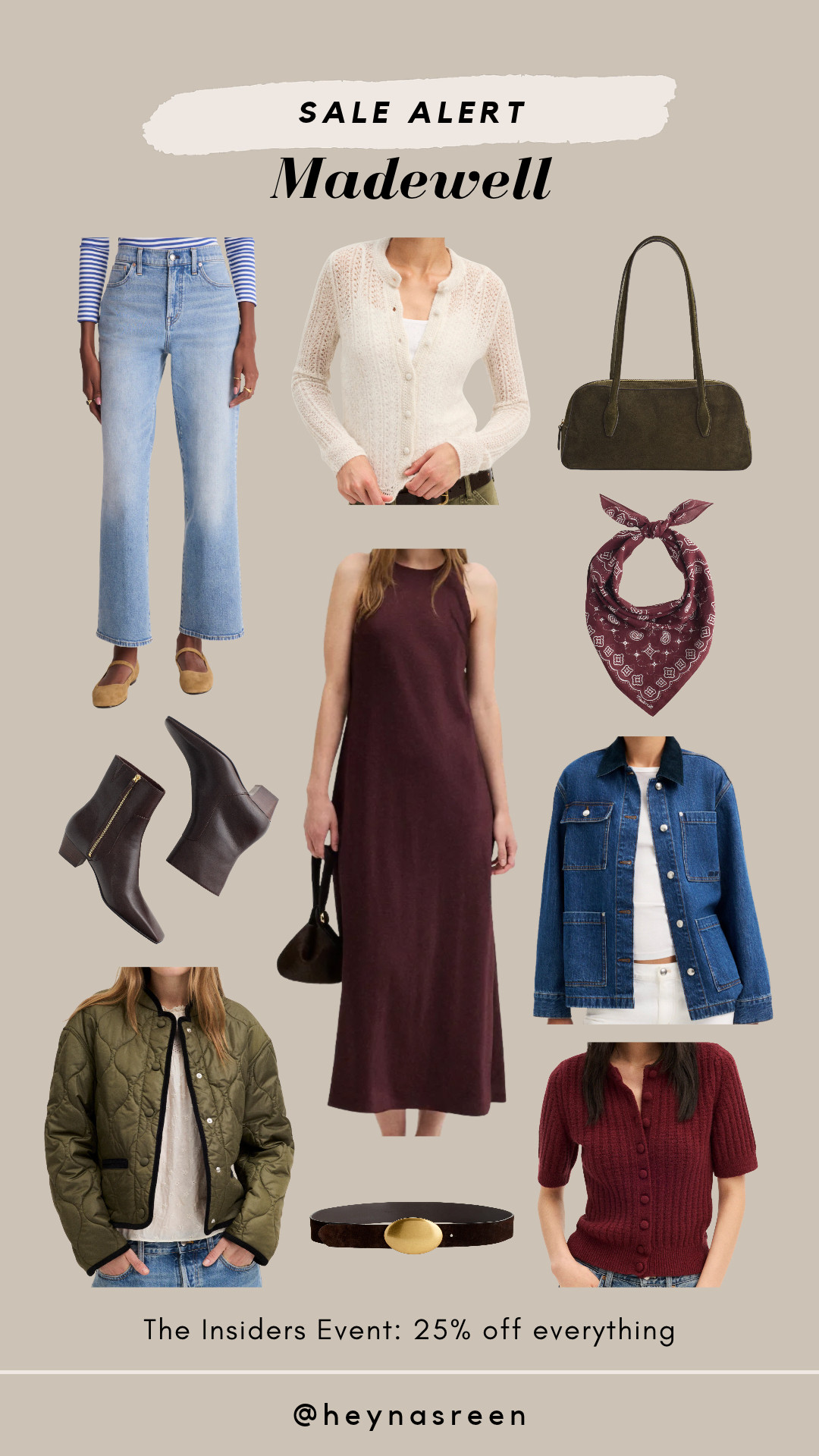 Madewell Insiders get 25% off SITEWIDE! Major deals!!

#LTKSeasonal #LTKSaleAlert