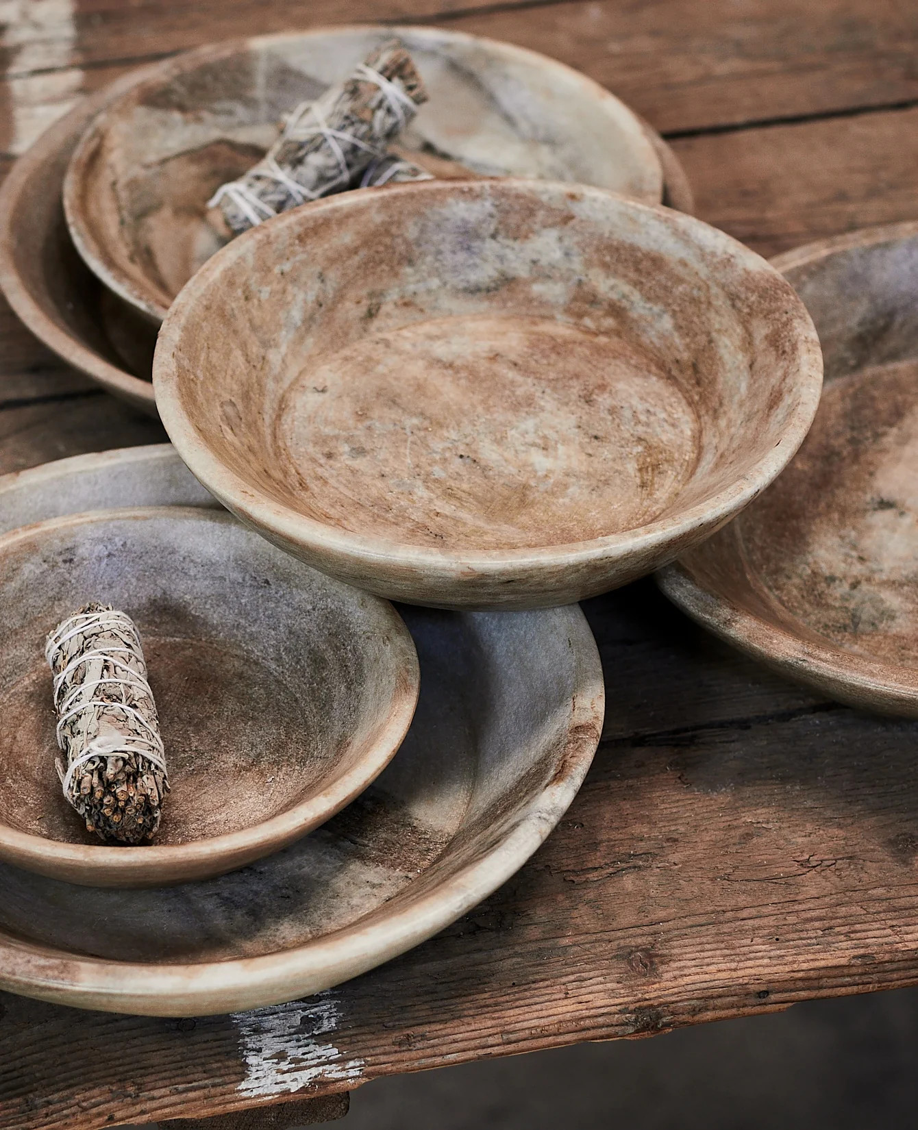 Olive Ateliers Marble Bowl from India | Olive Ateliers