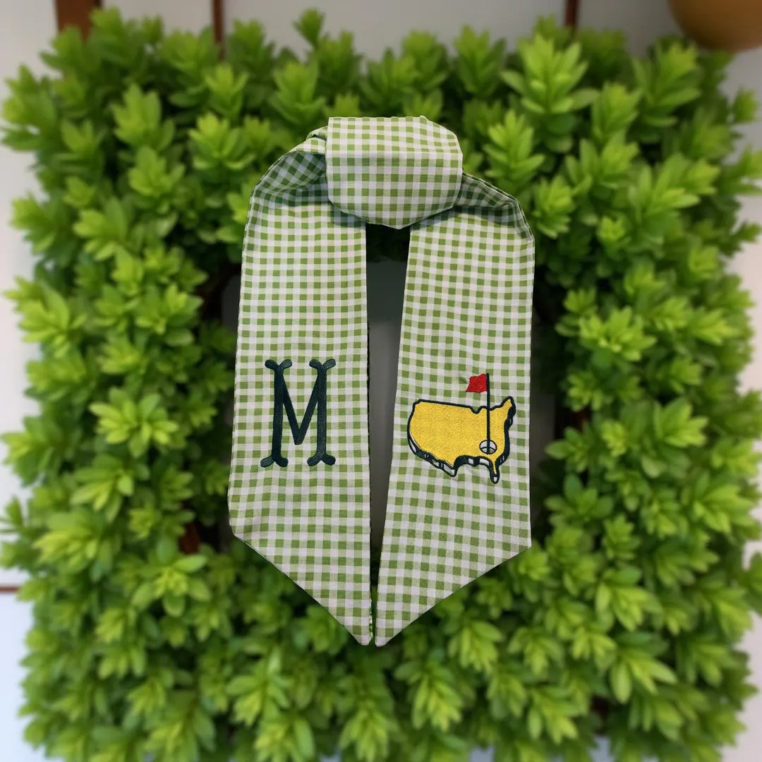 Masters Tournament Wreath Sash - Etsy | Etsy (US)