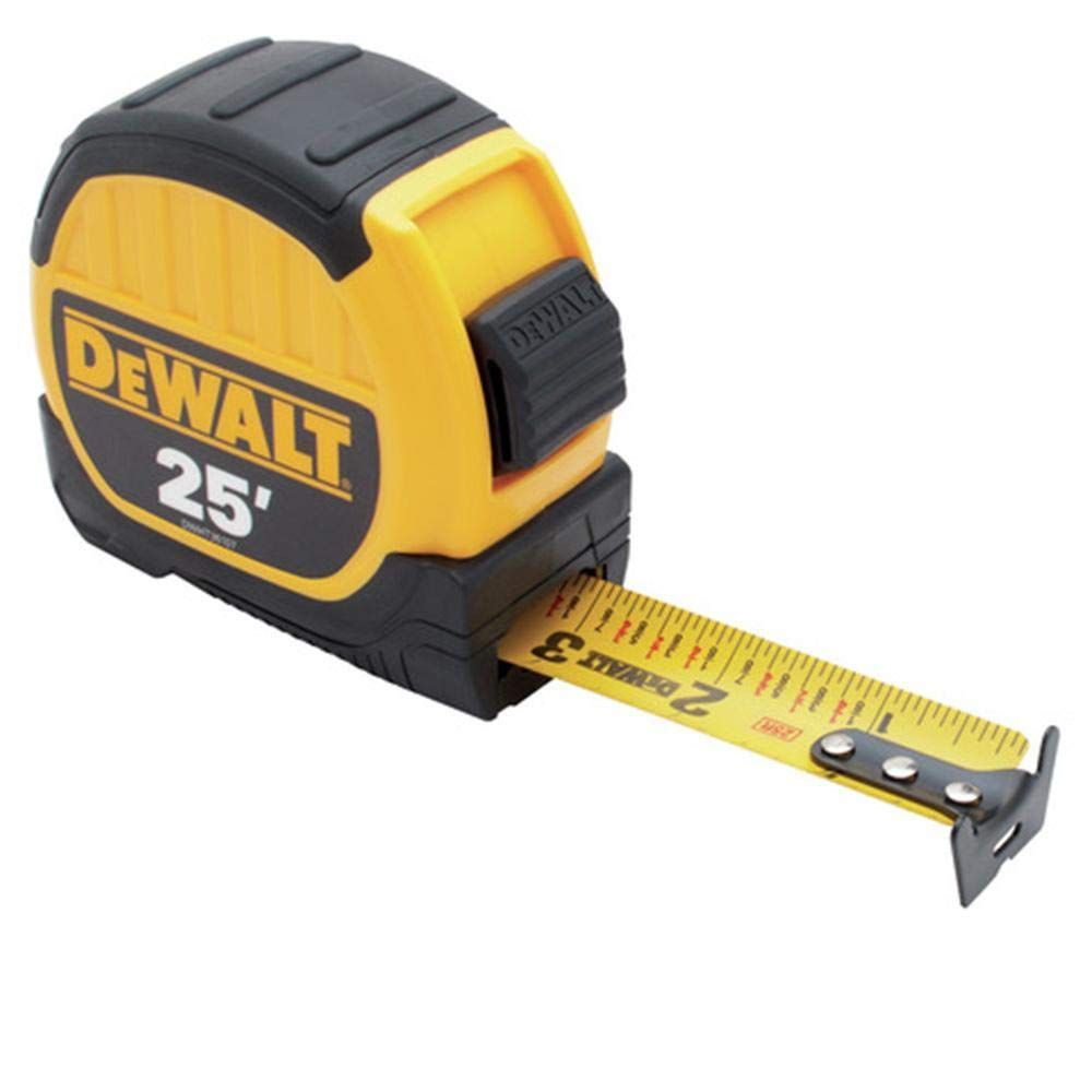 DWHT36107 25FT Tape Measure Yellow, 25-Foot: Amazon.com: Tools & Home Improvement | Amazon (US)