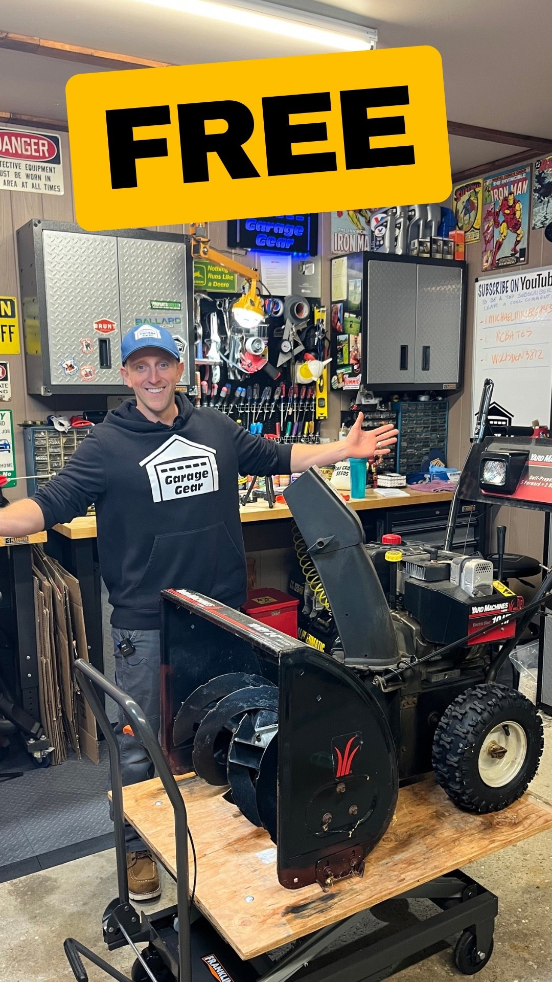 I got this snowblower for free, but is there anything wrong with it? 

#LTKOver40 #LTKActive #LTKSeasonal