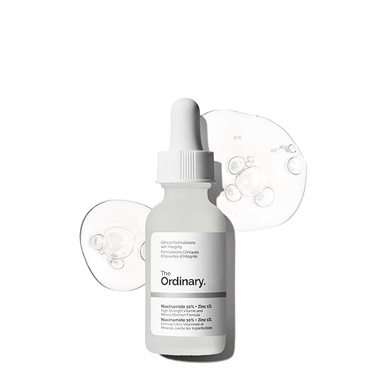 The Ordinary Niacinamide 10% + Zinc 1%, Smoothing Serum for Blemish-Prone Skin | Amazon (US)