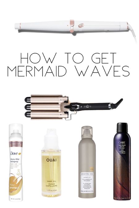 How I get mermaid waves - Tik Tok tutorial
-
3 barrel waver
& 
the T3 singlepass wave (use code: KristinT320) 



#LTKbeauty #LTKstyletip