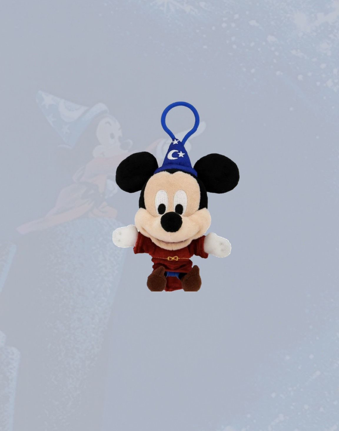 Sorcerer Mickey plush bag charm 🤍✨🐭🪄

#LTKunder50 #LTKunder100 #LTKFind