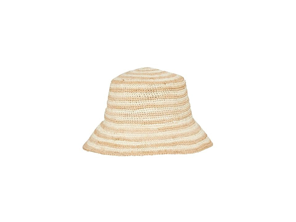 L*Space Isadora Women's Hat Caps Natural Stripe, Raffia | Zappos