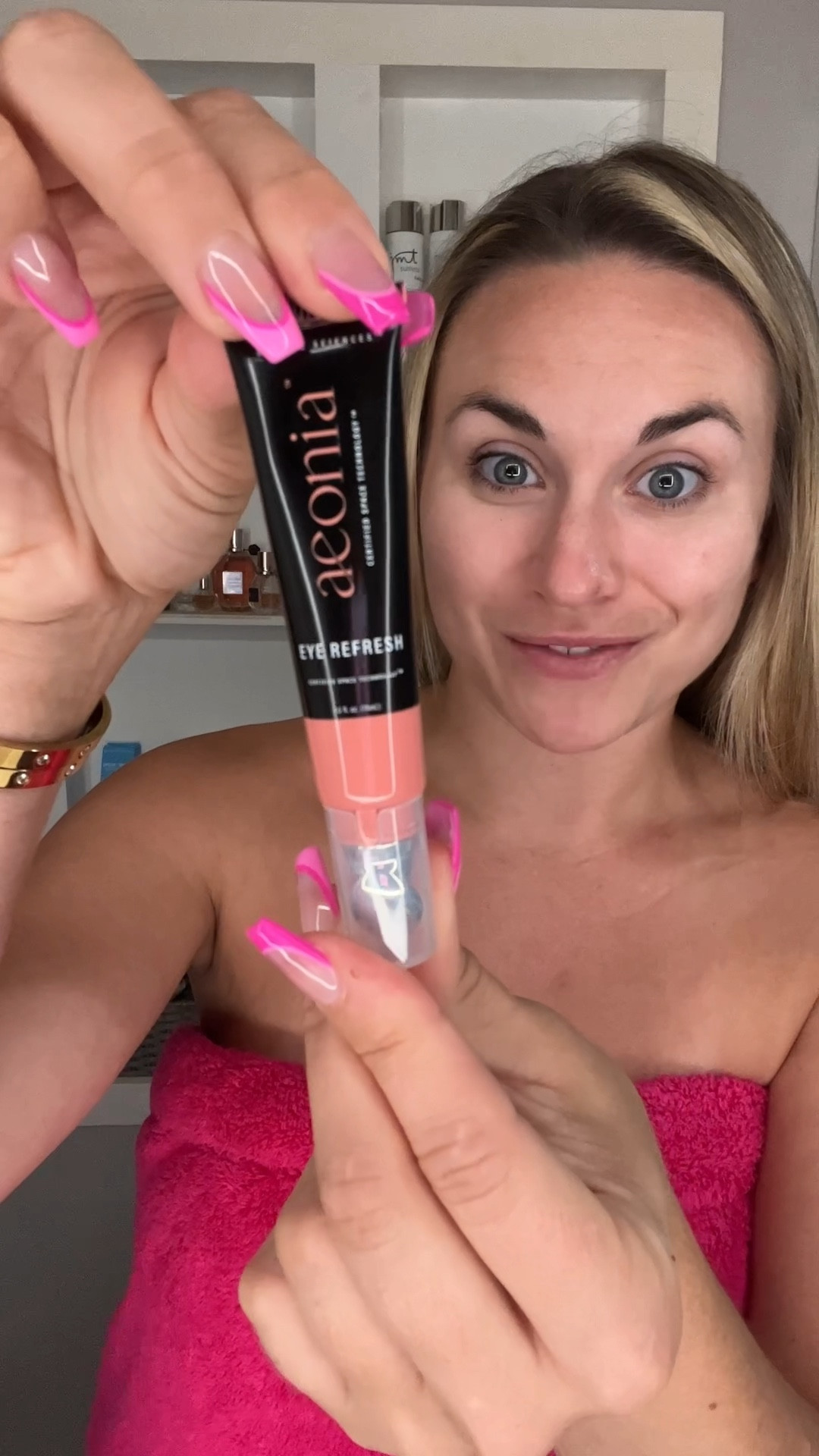 I am beyond excited to partner with Delavie Sciences and their Aeonia Skincare line! 

Delavie Sciences Featured Product: Aeonia Eye Refresh

BENEFITS
 Aeonia Eye Refresh is proven to:
✨Smooth and hydrate skin immediately after first use
✨Reduce puffiness, under-eye bags, and dark spots in the eye area
✨Improve the appearance of fine lines and wrinkles around the eyes  
✨Increase skin’s firmness and resilience 

Bacillus Lysate is proven to:
✨Reduce free radicals
✨Stimulate DNA repair enzymes
✨Increase the production of hyaluronic acid (HA), restoring moisture

With a name rooted in longevity, it's no surprise that Aeonia’s ability to restore and rejuvenate skin is out-of-this-world. At the core of all Aeonia products is Bacillus Lysate, a fermentation byproduct, recognized as Space Certified Technology™️ by the Space Foundation™️. Bacillus Lysate is a Delavie exclusive ingredient that can help mitigate existing UV damage, which is among the biggest causes of lines, age spots, and wrinkles. In addition to reducing the impact of harmful rays, the Aeonia collection focuses on transforming the life of your skin. The unique combination of space-derived and botanical ingredients was specifically created to focus on: restorative care, preventing premature skin aging, repairing damage, and regenerating new, healthy skin.

#LTKbeauty #LTKFind