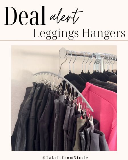 My leggings hangers are on deal! I just love these!

Home organization // home finds // Amazon finds // closet organization 

#LTKsalealert #LTKover40 #LTKhome