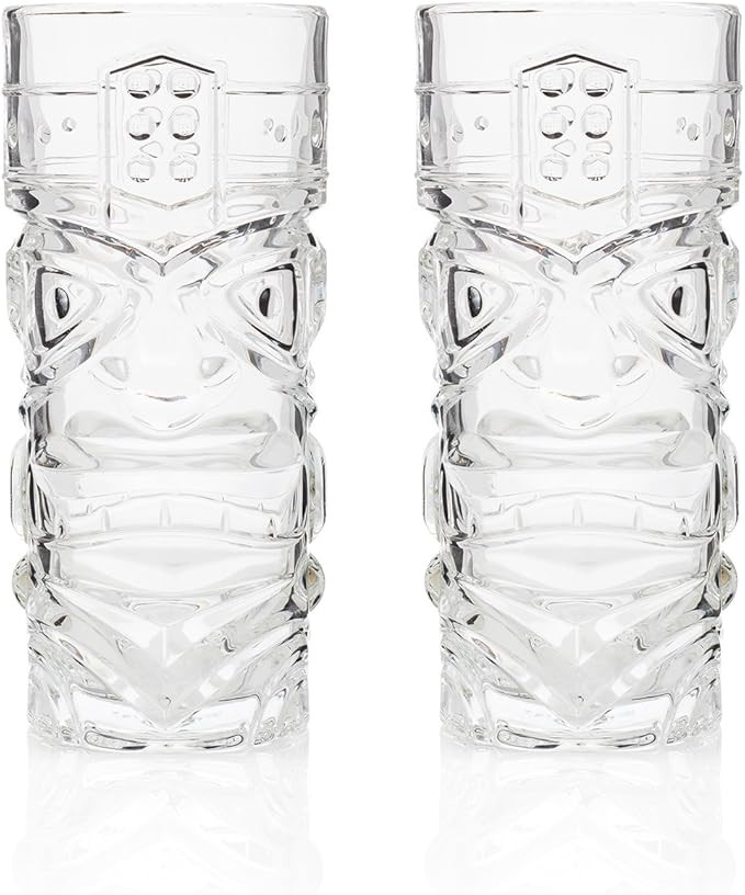HISTORY COMPANY The Exotic “Zombie” Ultimate Tiki Cocktail Glass 2-Piece Set (Gift Box Collec... | Amazon (US)
