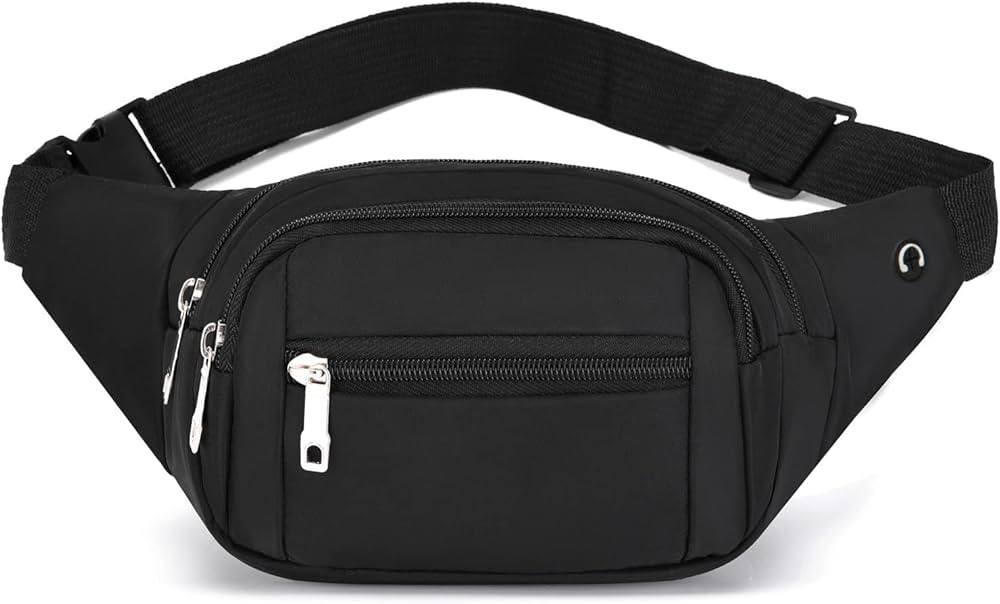 DAITET Crossbody Fanny Pack for Men&Women,Large Waist Bag & Hip Bum Bag with Adjustable Strap for... | Amazon (US)