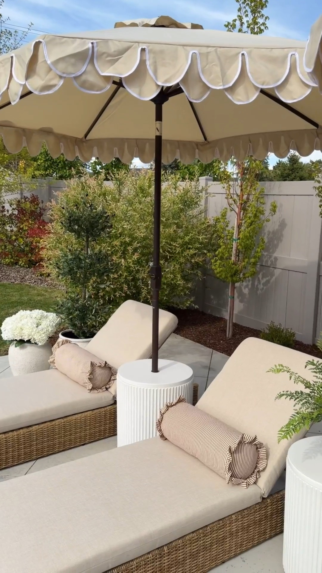 I absolutely love how our backyard poolside patio refresh came together this spring! These loungers are comfortable, a fraction of the designer price and have a designer look! High-end yet affordable!

#LTKHome #LTKSeasonal #LTKSaleAlert