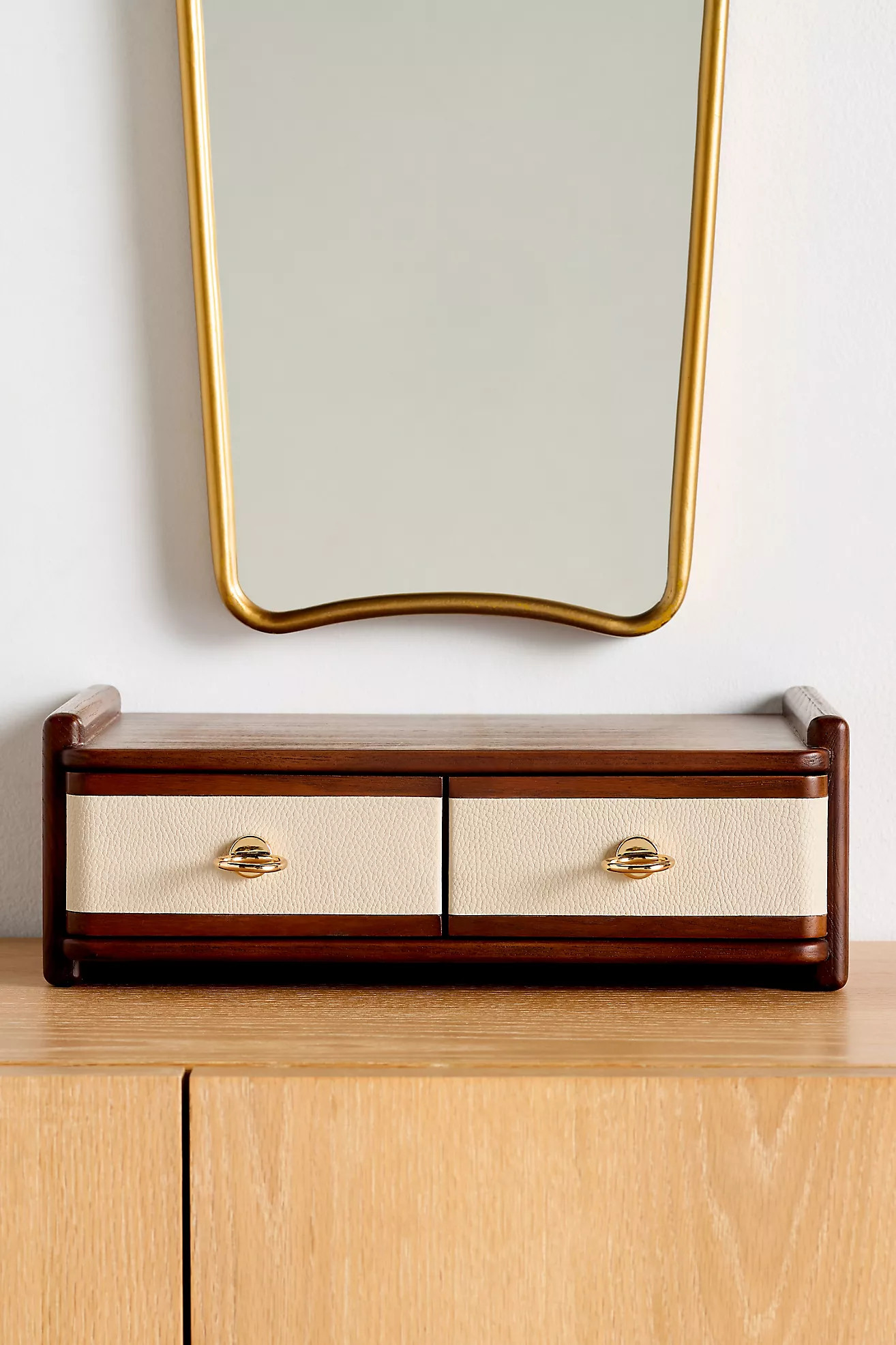 Torin Shagreen and Wood Jewelry Box | Anthropologie (US)