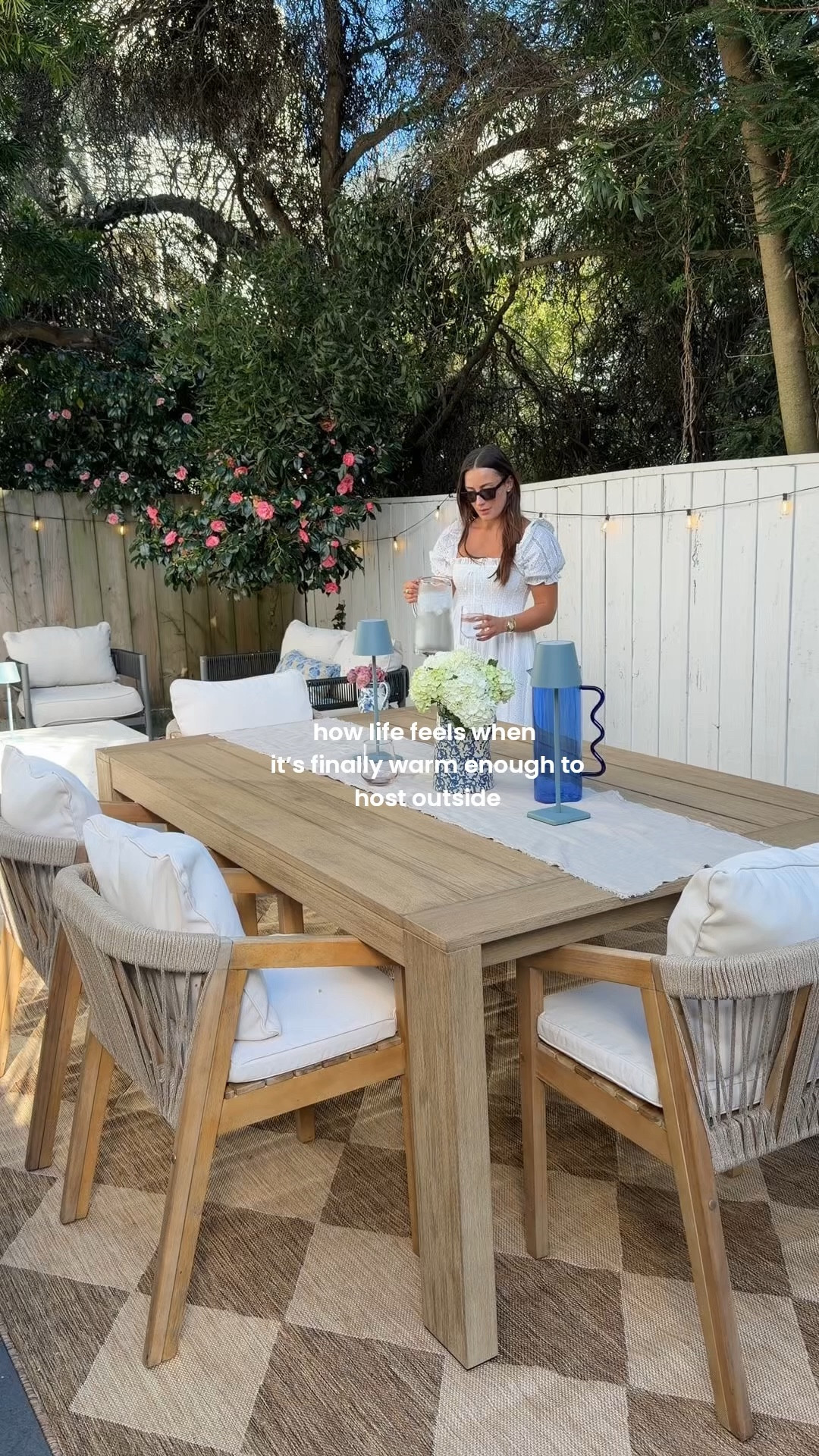 #ad all of my outdoor hosting picks from @wayfair are linked! So many good finds! #wayfair #wayfairpartner #wishyouwerehere