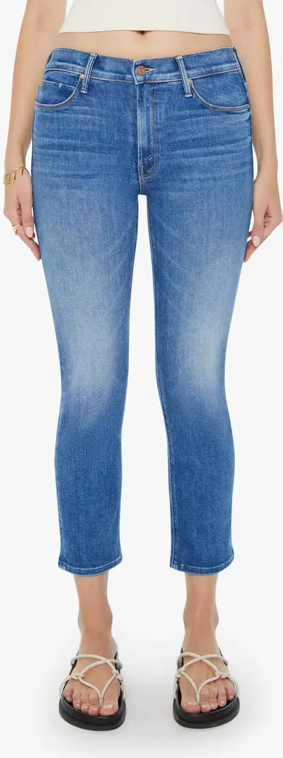 The Dazzler Mid Rise Ankle Straight Leg Jeans | Nordstrom